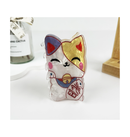 Japanese Lucky Cat Claw Clip