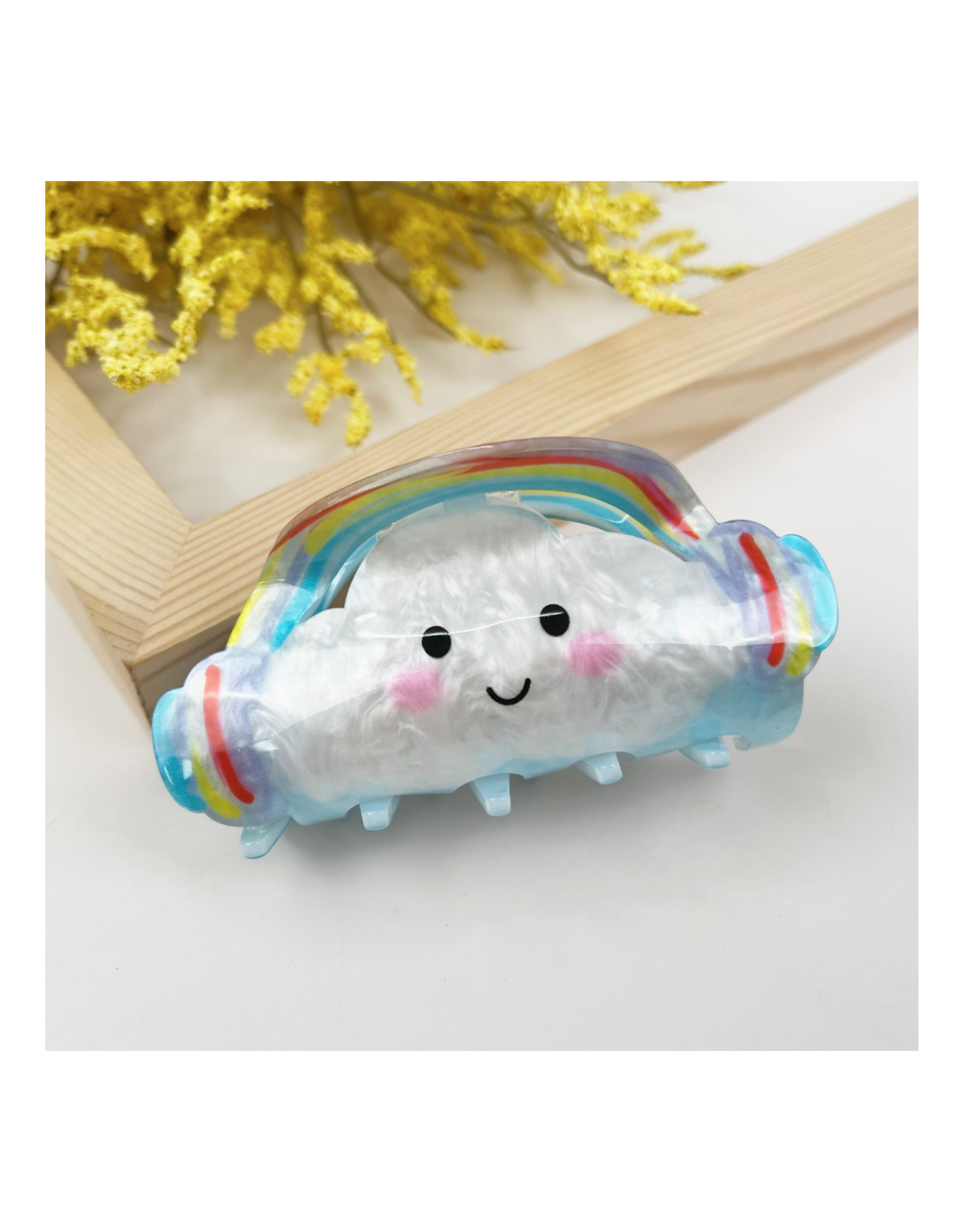 Musical Clouds Claw Clip
