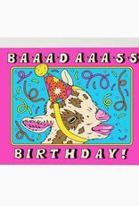 Bad Ass Birthday Greeting Card