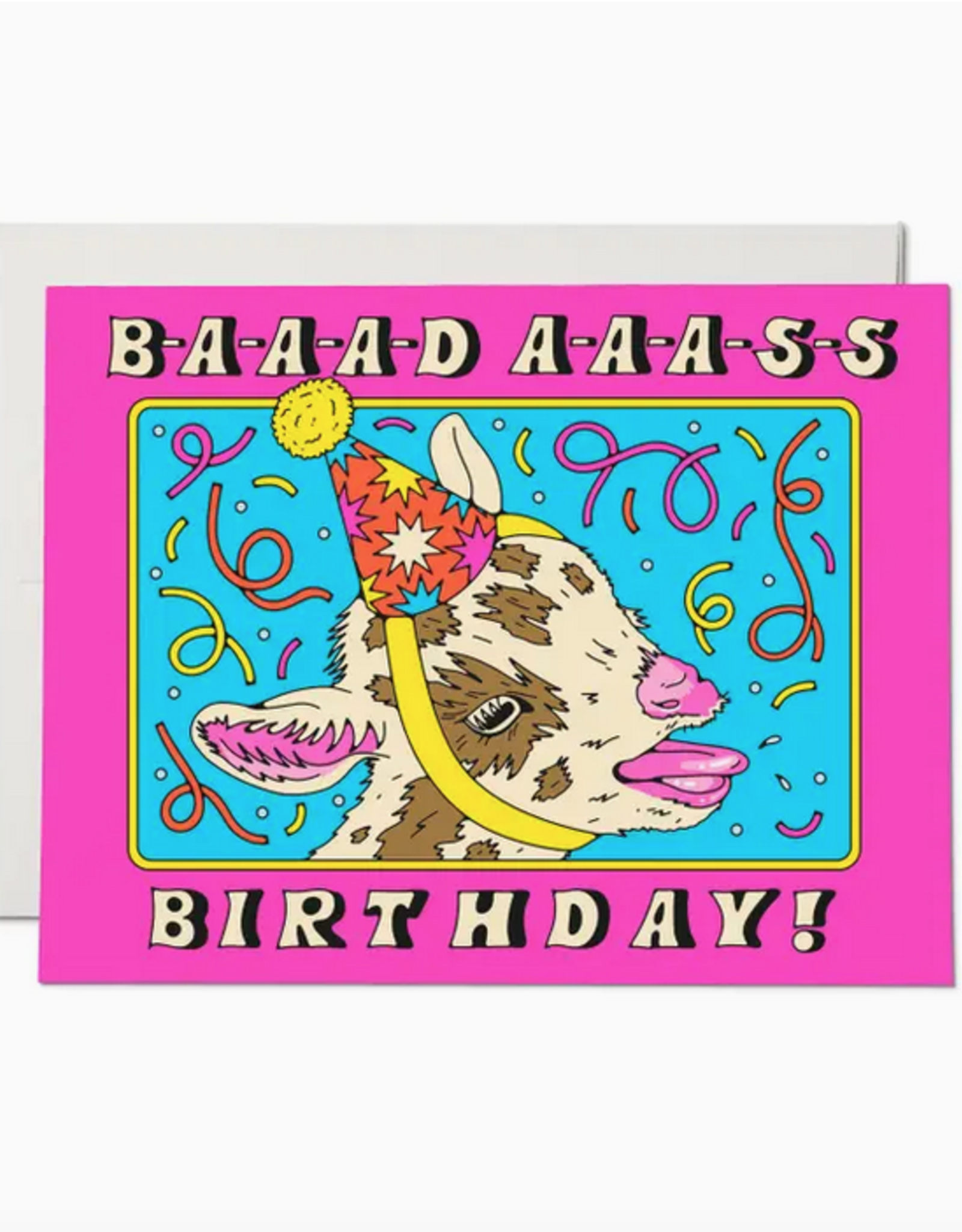 Bad Ass Birthday Greeting Card