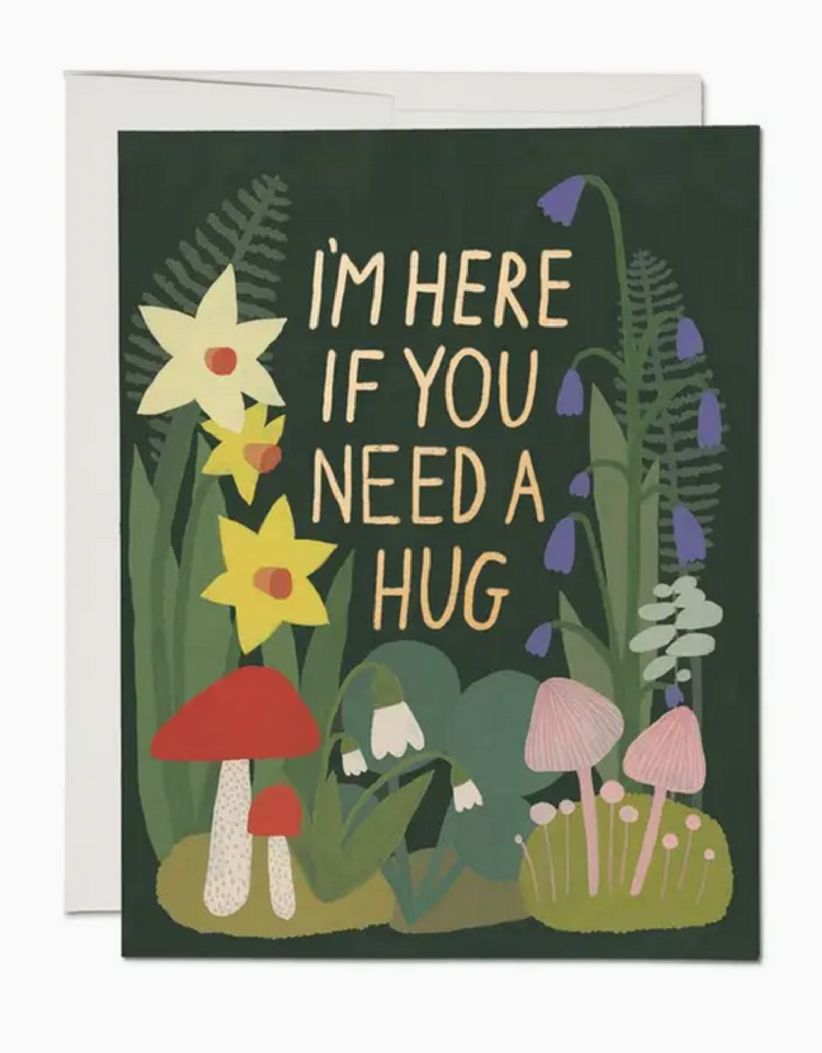 Garden Hugs Sympathy Greeting Card