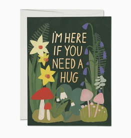Garden Hugs Sympathy Greeting Card