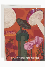 Love You So Mush (Red Cap) Greeting Card