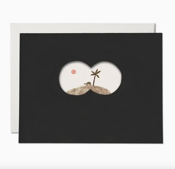 Turtle Island Peekaboo Love Greeting Card Home