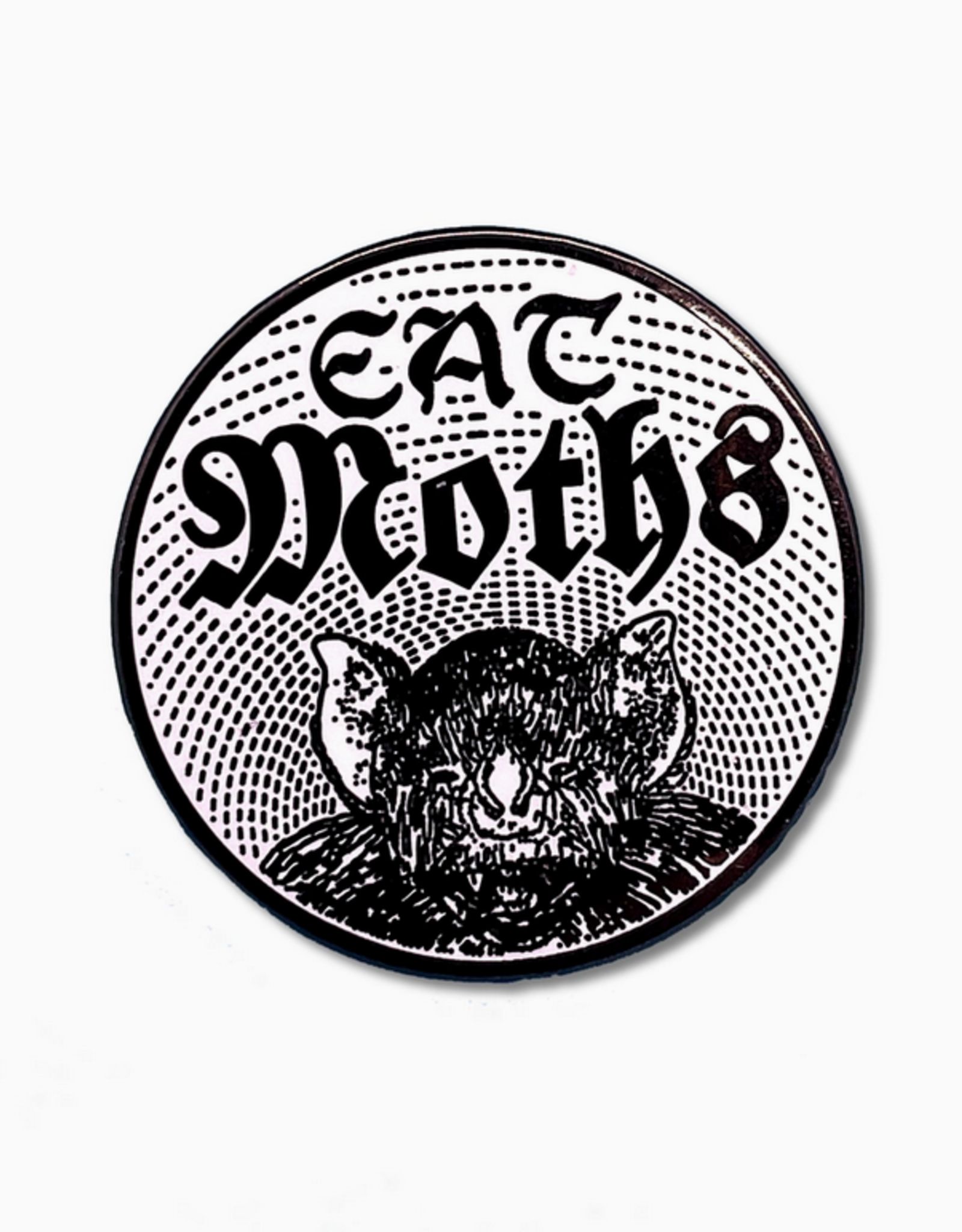 Eat Moths Bat Enamel Pin