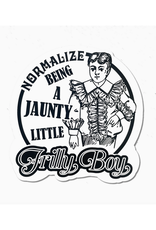 Frilly Boy Sticker