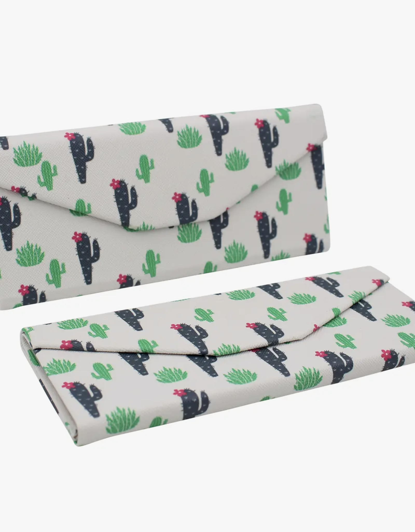 Cactus Cute Print Glasses Case