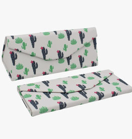 Cactus Cute Print Glasses Case