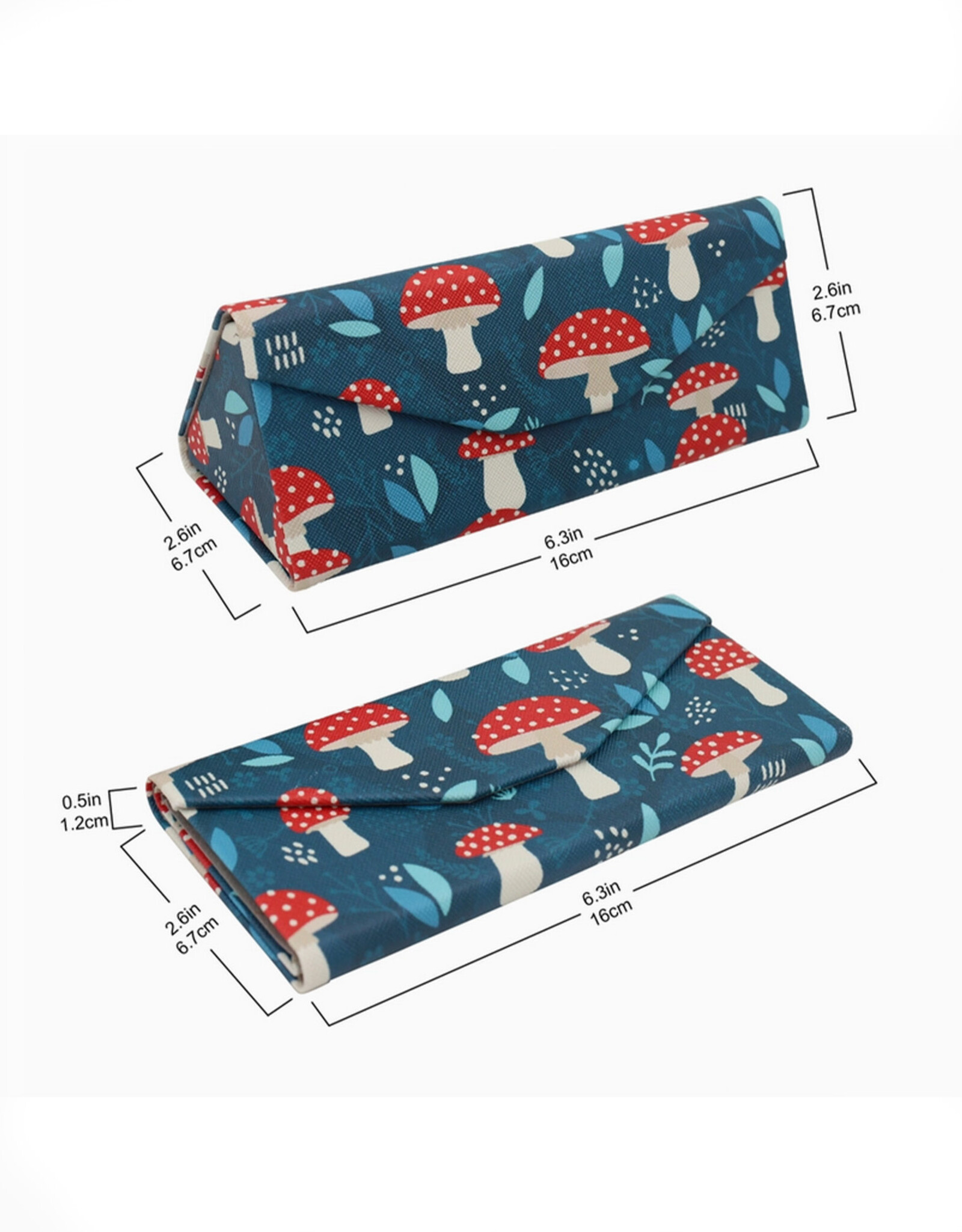 Mushroom Glasses Case