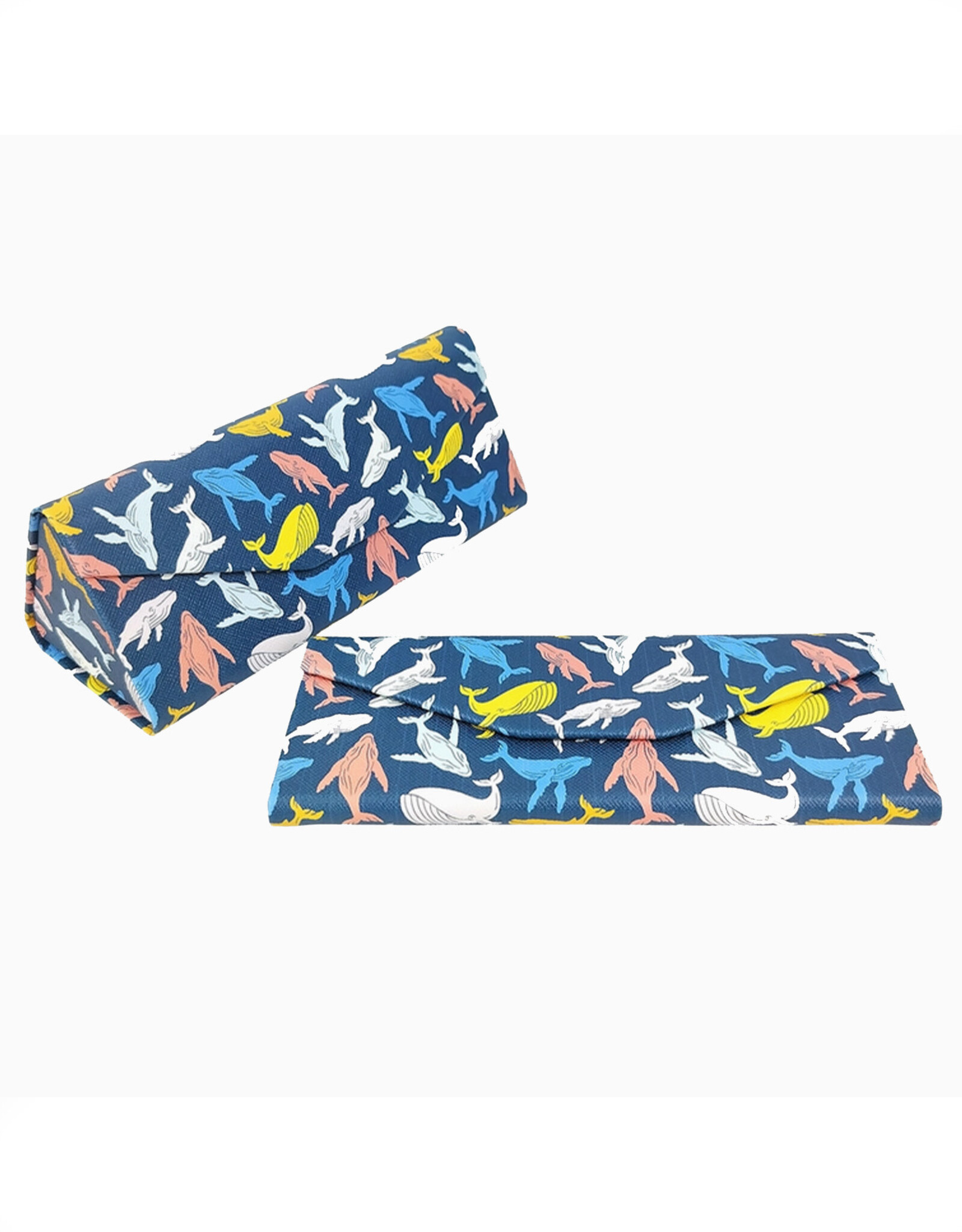 Whales Glasses Case