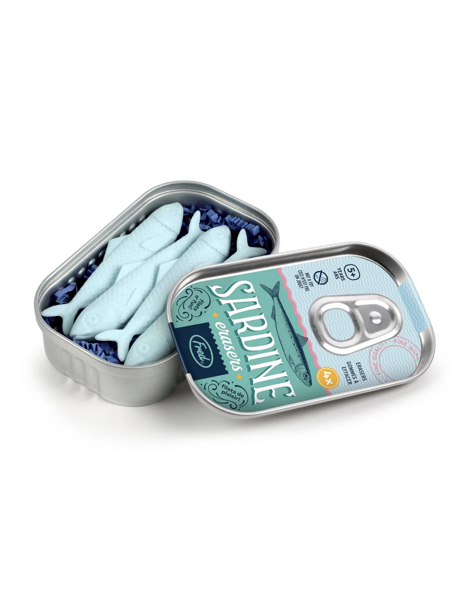 Sardine Erasers