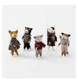 Cashmere Cat Felt Ornament (Assorted)