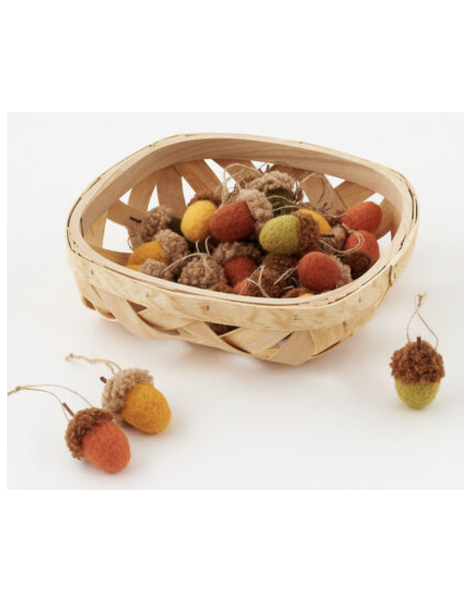 Felt Acorn Ornament