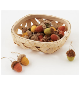 Felt Acorn Ornament