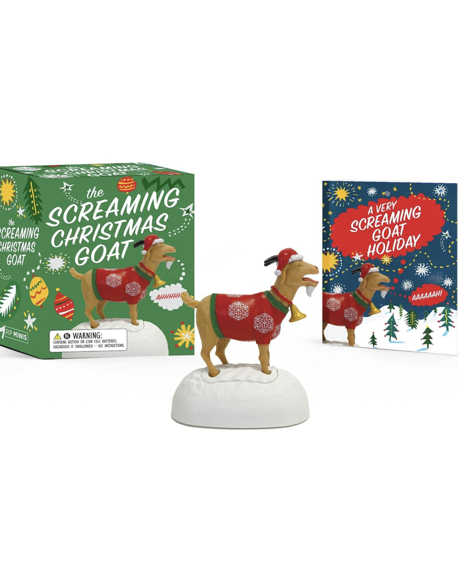 Screaming Christmas Goat