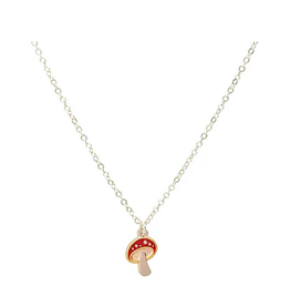 Amanita (Mushroom) Necklace