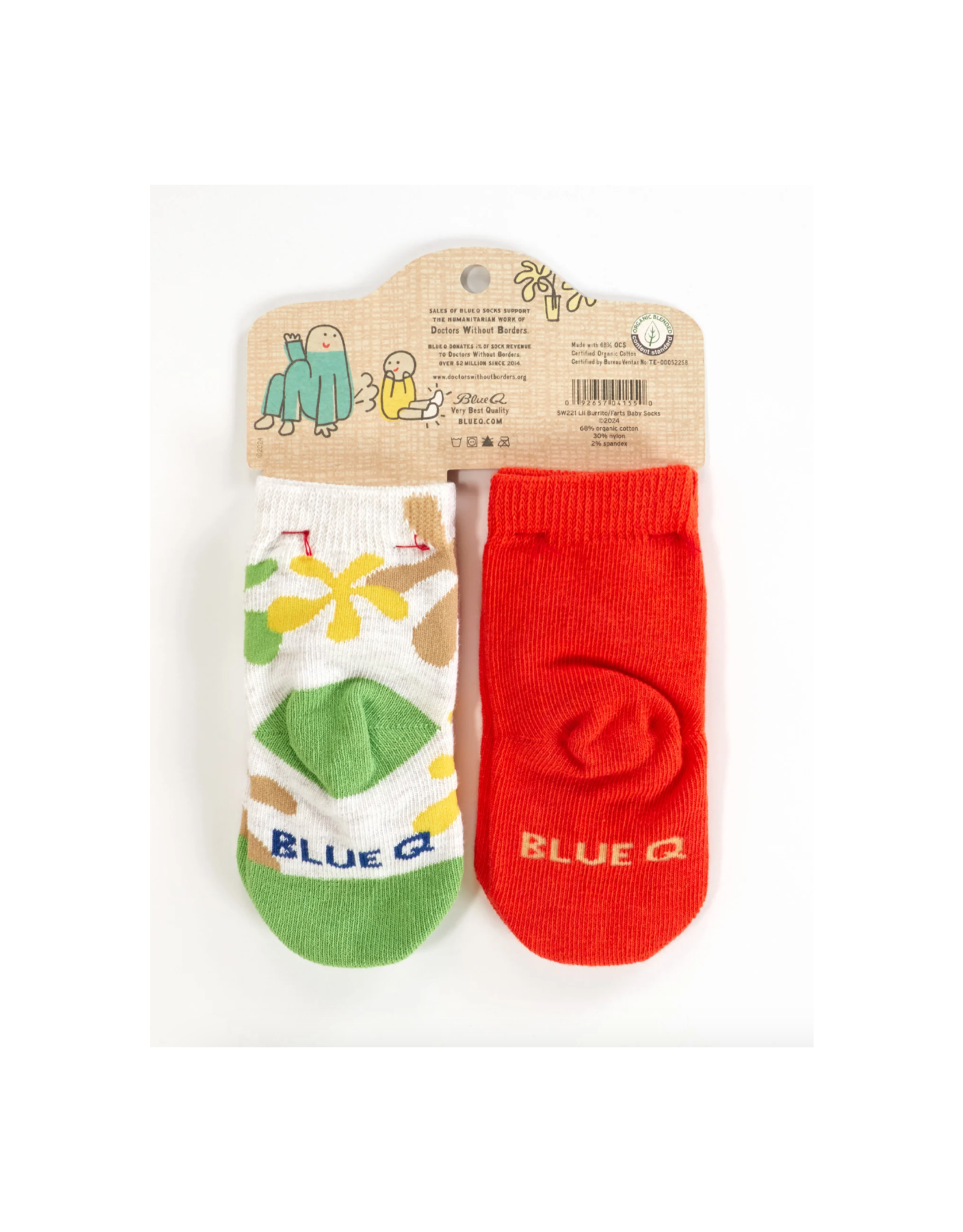 Lil Burrito / Farts Baby Socks Set