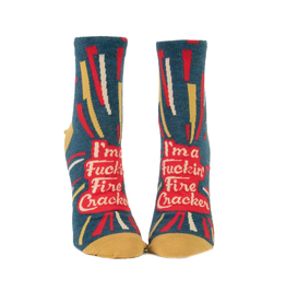 I'm a Fuckin Firecracker Women's Ankle Socks*