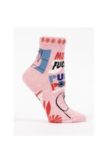 Mother Fucking Puppy Power Women's Ankle Socks*