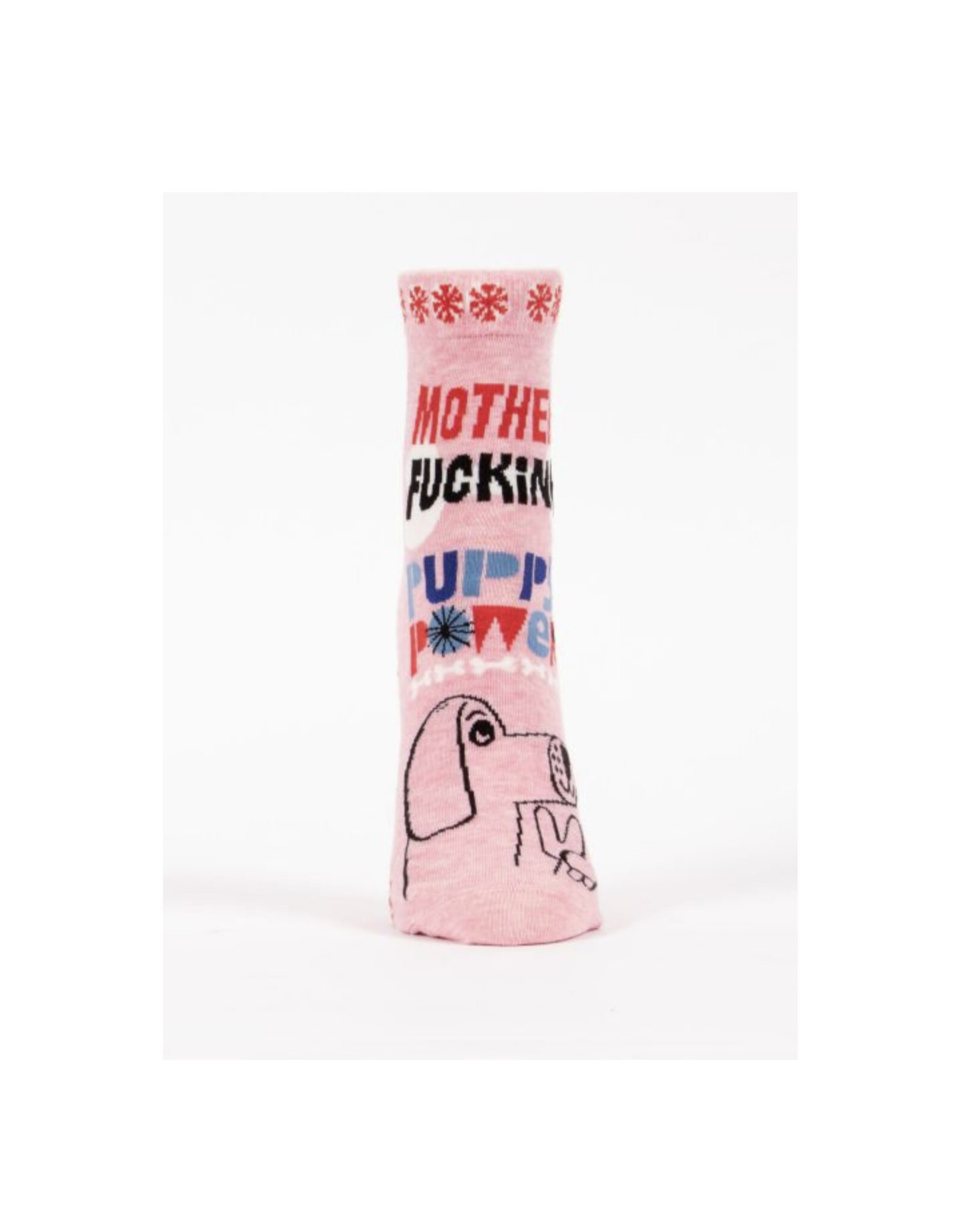 Mother Fucking Puppy Power Women's Ankle Socks*