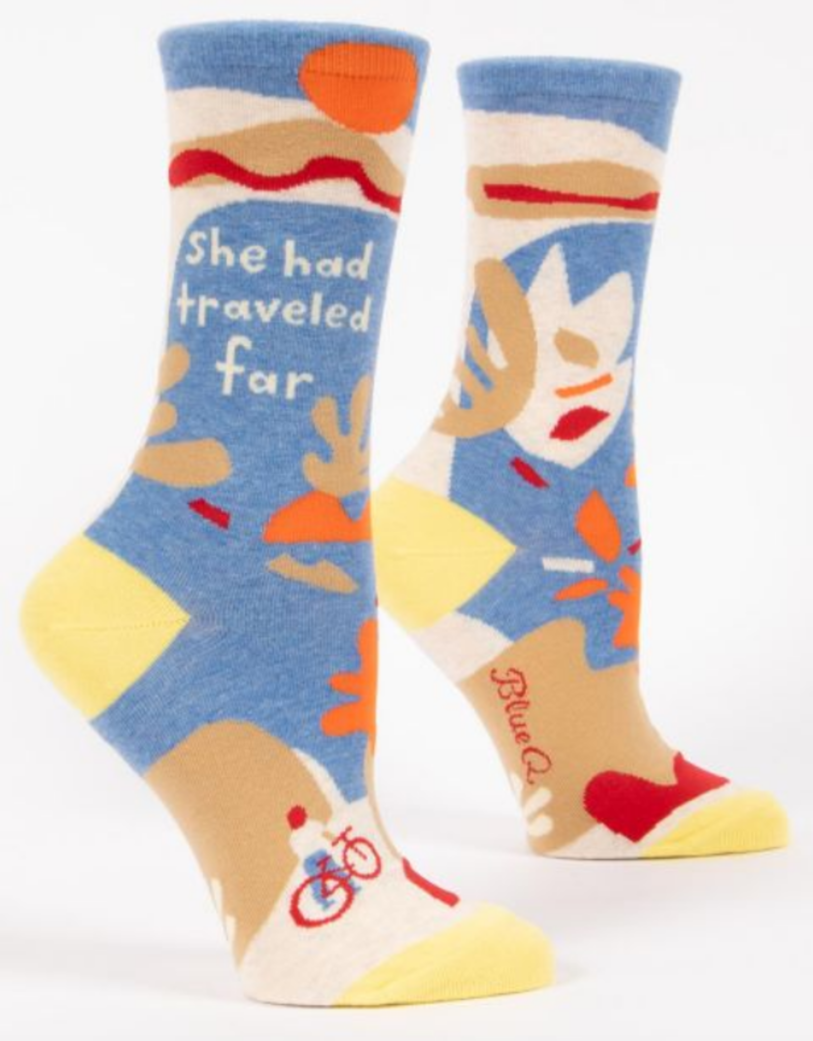 She had Traveled Far Women's Crew Socks*