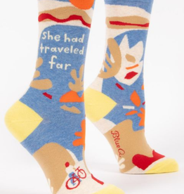 She had Traveled Far Women's Crew Socks*