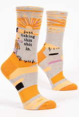 Taking this Shit In Women's Crew Socks*