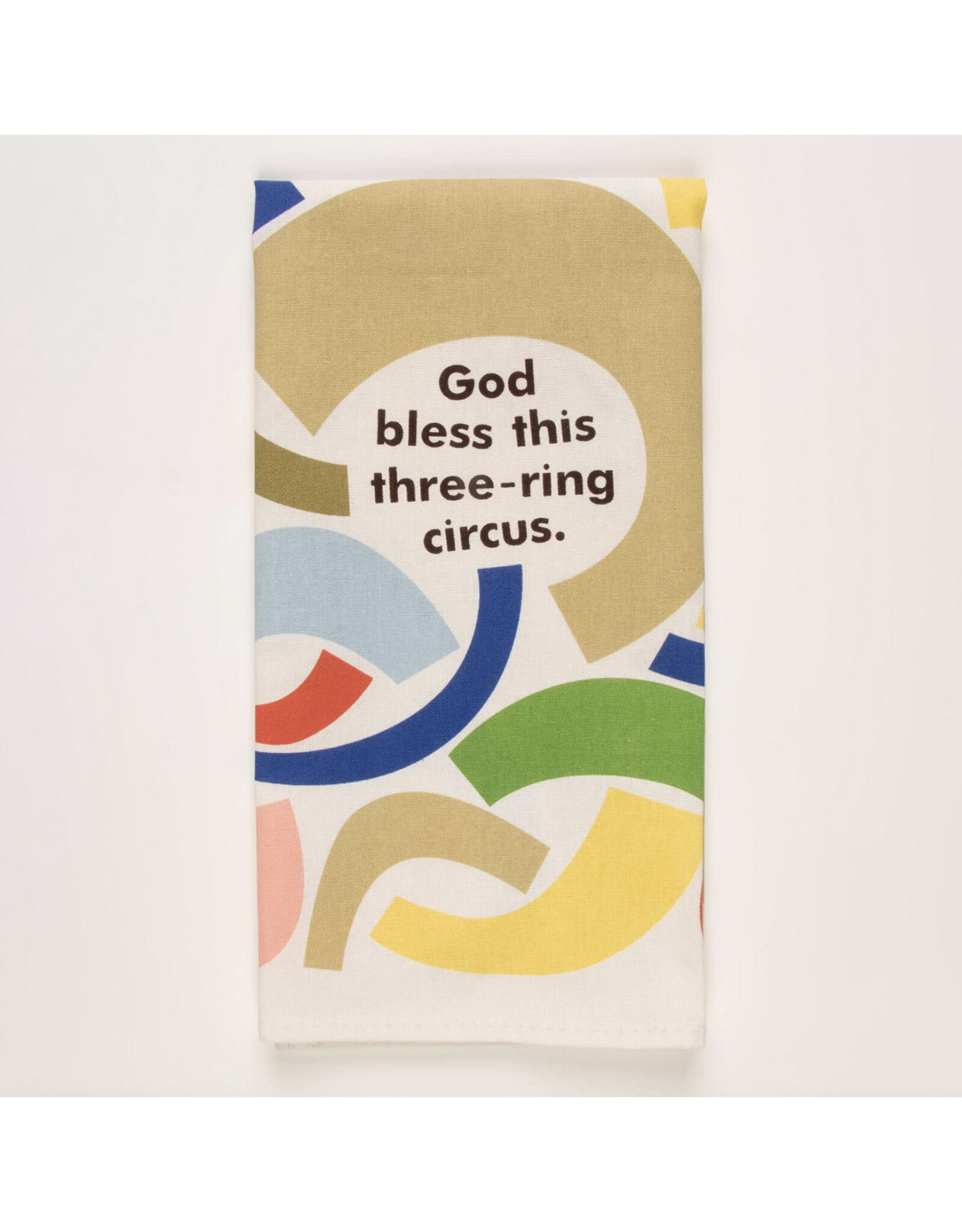 Three Ring Circus Dish Towel*