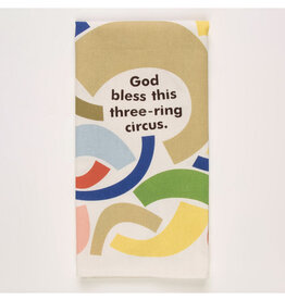 Three Ring Circus Dish Towel*
