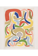 Three Ring Circus Dish Towel*