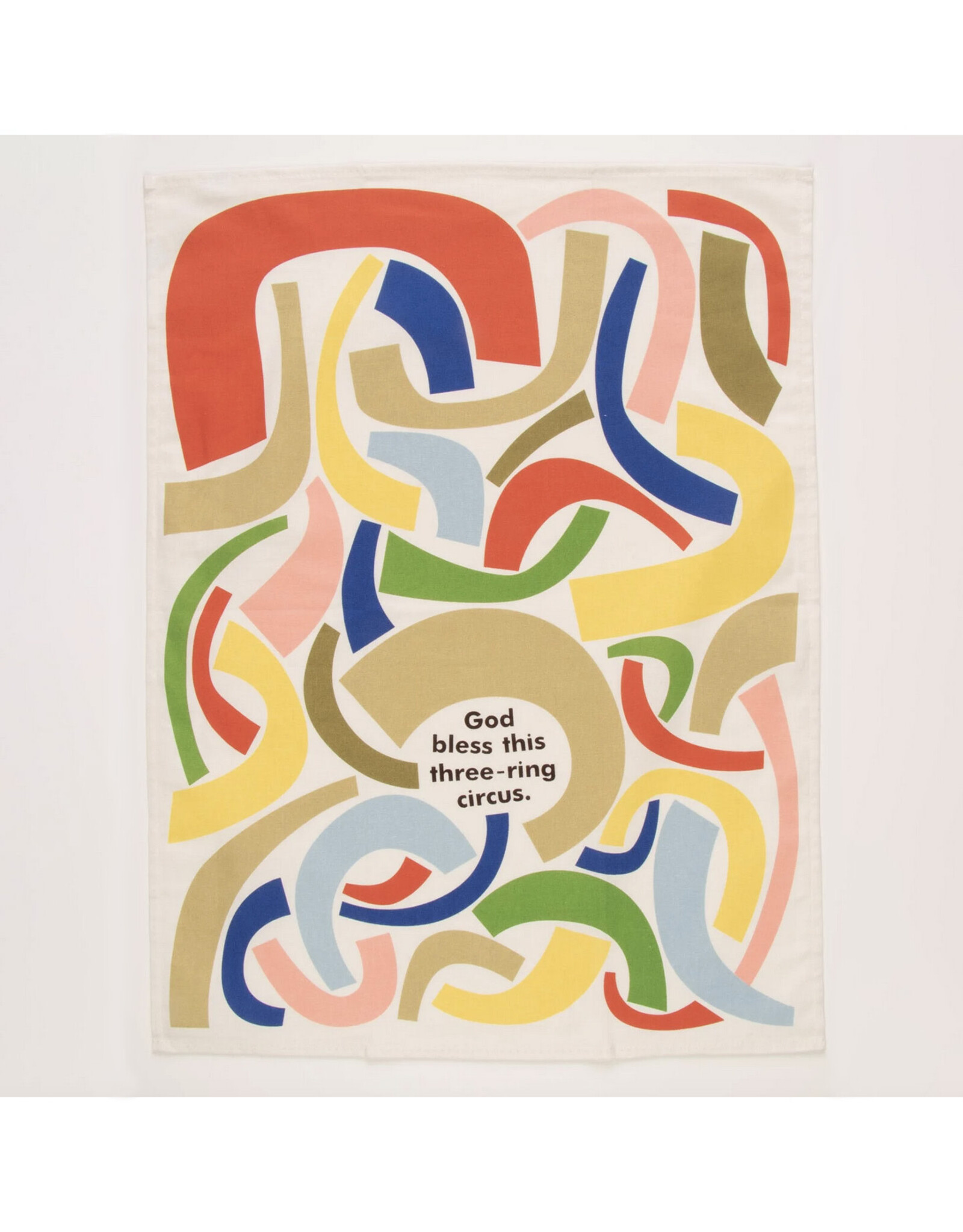 Three Ring Circus Dish Towel*