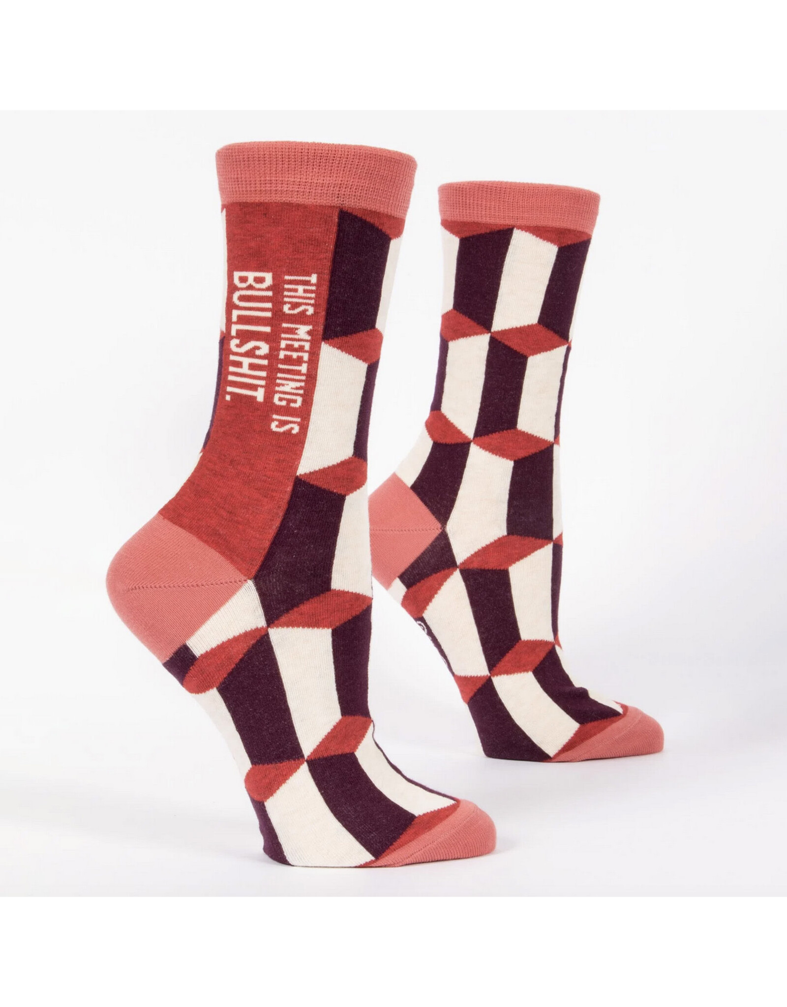 This Meeting is Bullshit Women's Crew Socks*