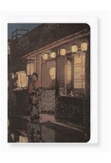 A Little Restaurant Greeting Card