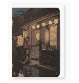 A Little Restaurant Greeting Card