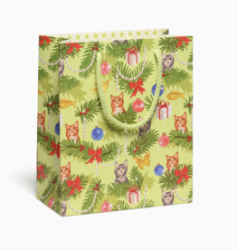 Christmas Cats Gift Bag - Medium