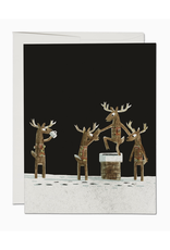 Down the Chimney Greeting Card