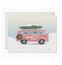 Magical Time of the Year Van Greeting Card