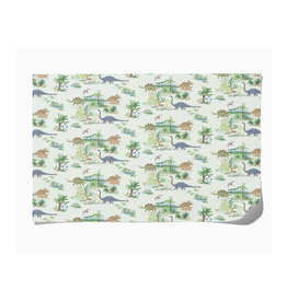 Roaming Dinosaurs Wrapping Paper