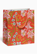 Peace and Love Amaryllis Gift Bag - Medium