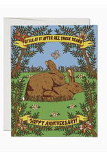 Still At It After All These Years Anniversary Greeting Card