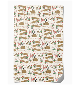 Santa's Workshop Holiday Wrapping Paper - Curbside Only