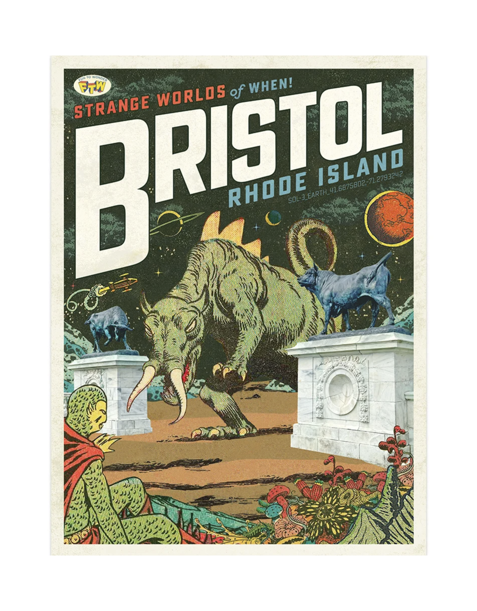 Strange Worlds of When! Print - Colt State Park