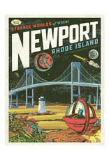 Strange Worlds of When! Magnet - Newport Bridge