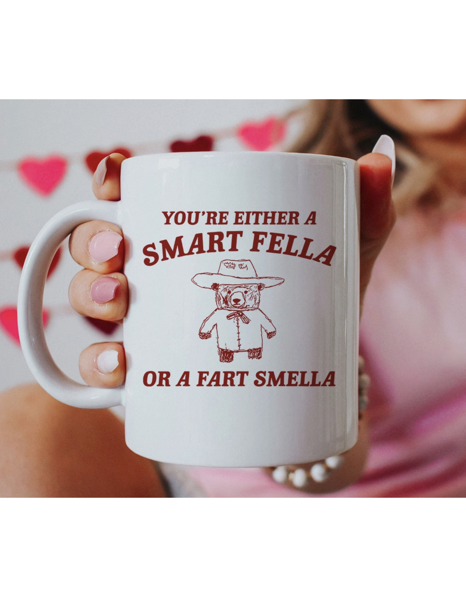 Smart Fella or Fart Smella Mug