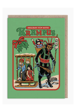 Holiday Fun With Krampus Greeting Card