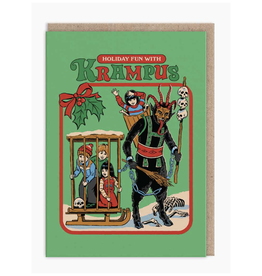 Holiday Fun With Krampus Greeting Card