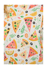 Pizza Print Sweatshirt