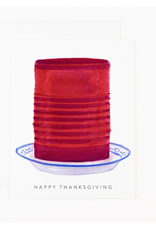 Happy Thanksgiving! Cranberry Sauce Greeting Card