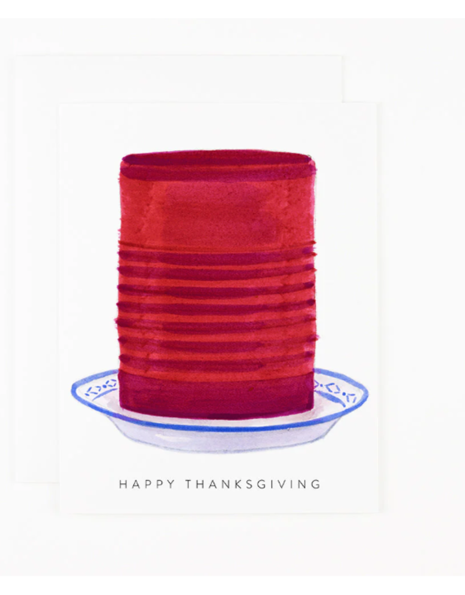 Happy Thanksgiving! Cranberry Sauce Greeting Card