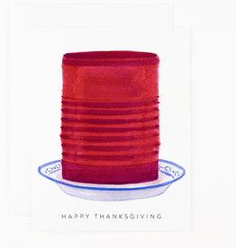 Happy Thanksgiving! Cranberry Sauce Greeting Card